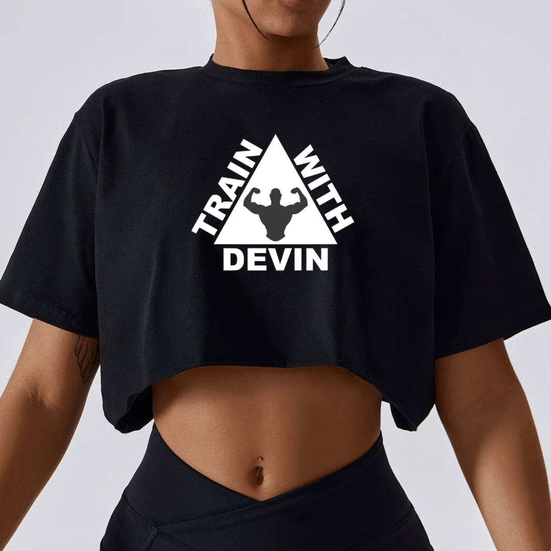 Train With Devin Crop Top