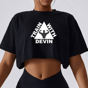 Train With Devin Crop Top